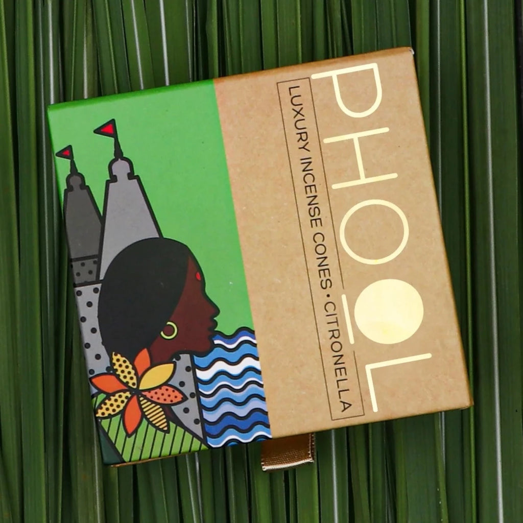 Phool CITRONELLA Luxury Incense Cones (40 cones)