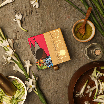 Phool TUBEROSE Luxury Incense Cones (40 cones)