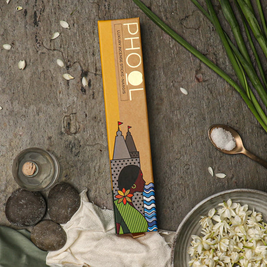 Phool NARGIS Luxury Incense Sticks (40 sticks)