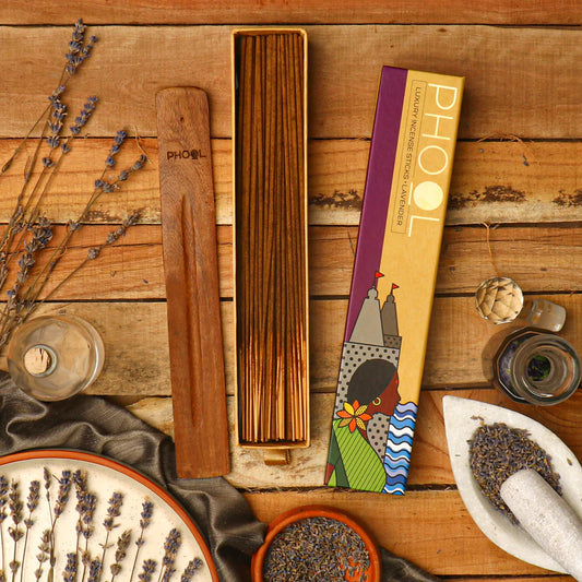 Phool LAVENDER Luxury Incense Sticks (40 sticks)