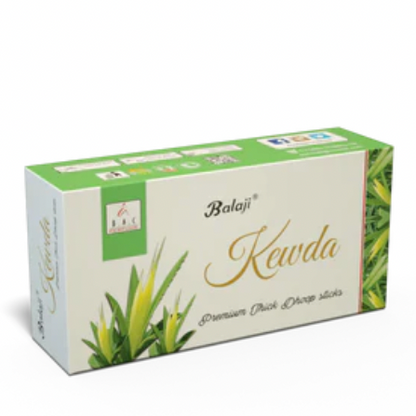 Balaji KEWDA Premium Thick Dhoop Sticks (10 sticks)