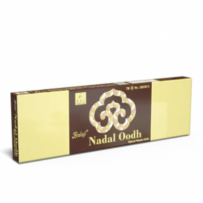 Balaji NADAL OODH Natural Masala Incense Sticks (50 gms)