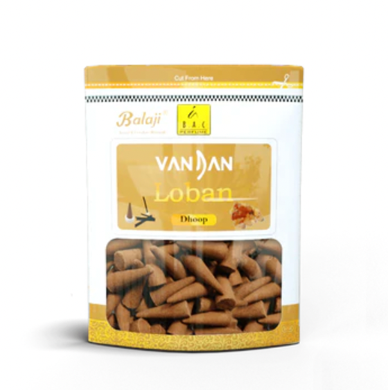 Balaji VANDAN LOBAN Dhoop Cones (120 gms)