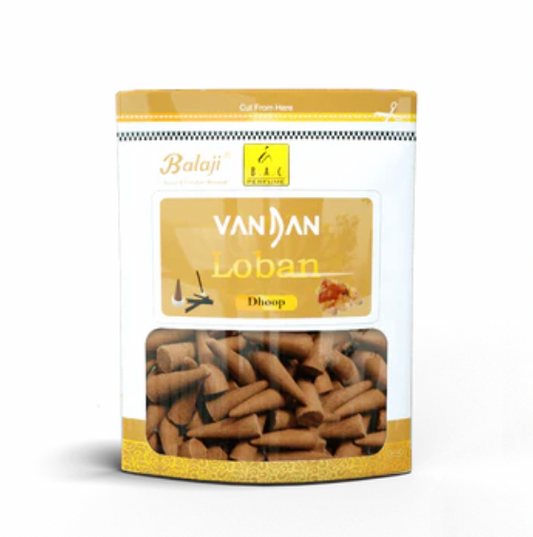 Balaji VANDAN LOBAN Dhoop Cones (120 gms)