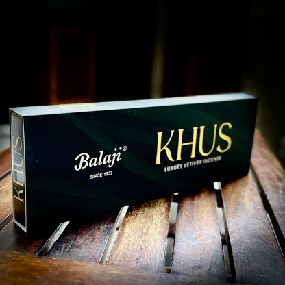 Balaji KHUS Luxury Incense Sticks (25 sticks)