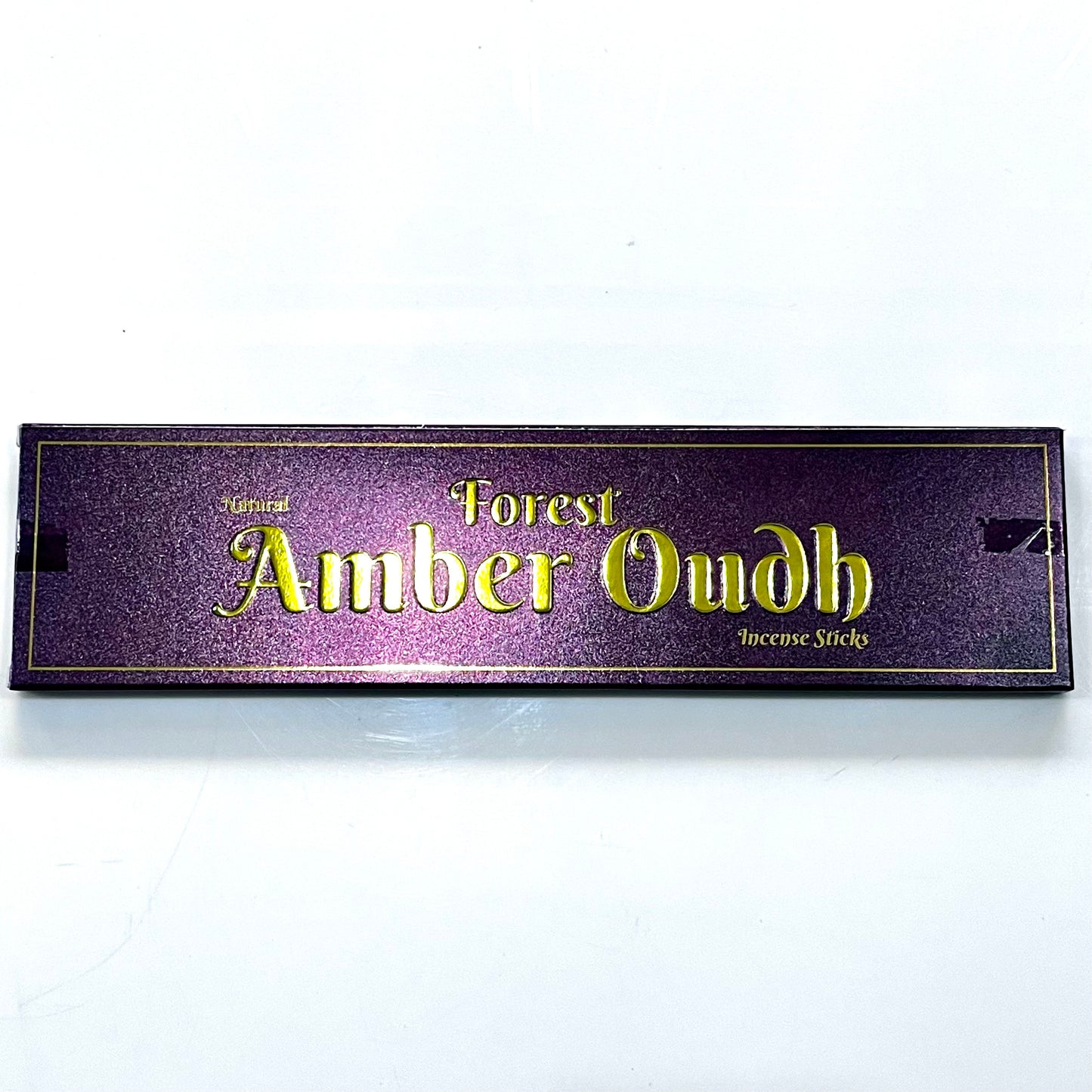 Forest Natural AMBER OUDH Incense Sticks (10 sticks)