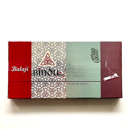 Balaji BINDU Premium Dhoop Sticks (22 sticks)