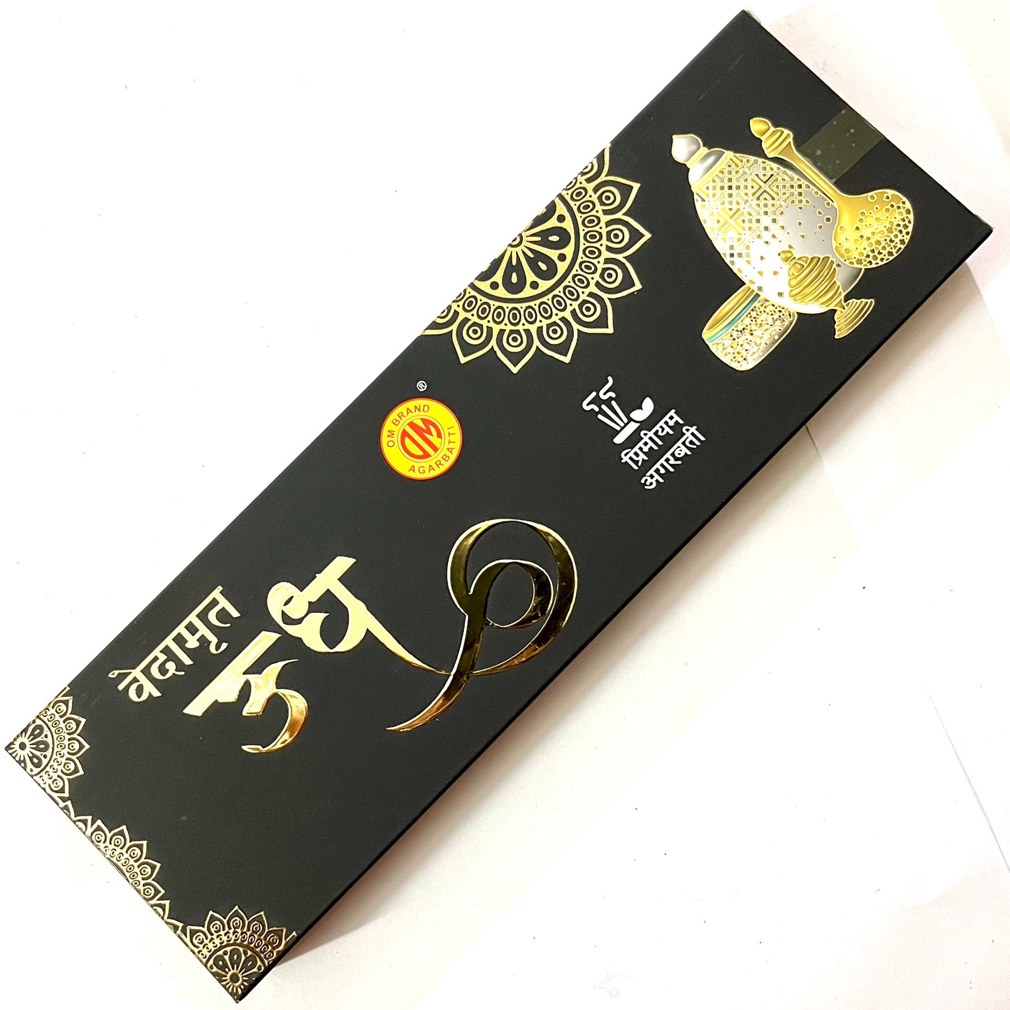 Om Brand Vedamrut OUDH Premium Incense Sticks (50 gms)