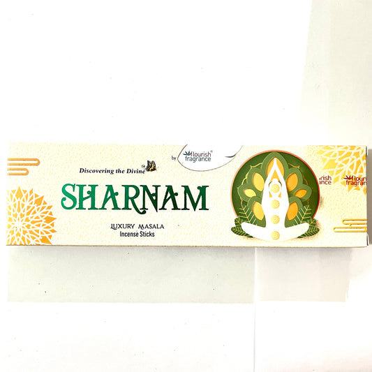 Flourish Fragrance SHARNAM Luxury Masala Incense Sticks (50 gms)