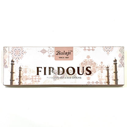 Balaji FIRDOUS Premium Incense Sticks (50 gms)