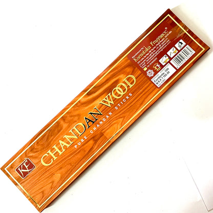 Karnataka Fragrance CHANDAN WOOD Pure Chandan Incense Sticks (10 Sticks)