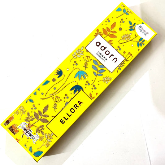 Flourish Fragrance ADORN ELLORA Premium Incense Sticks (50 gms)