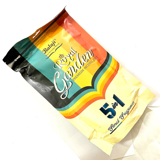 Balaji ROYAL GARDEN Premium Incense Sticks Zipper (300 gms)