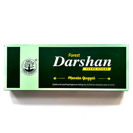 Forest Darshan MASALA GUGGAL Flexo Incense Sticks (180 gms)