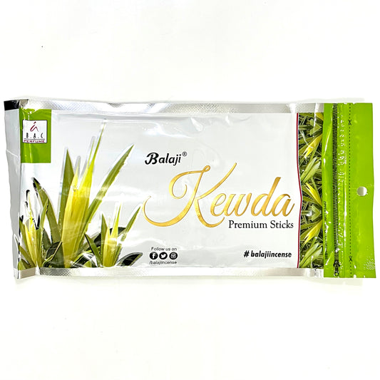 Balaji KEWDA Incense Sticks Zipper (130 gms)