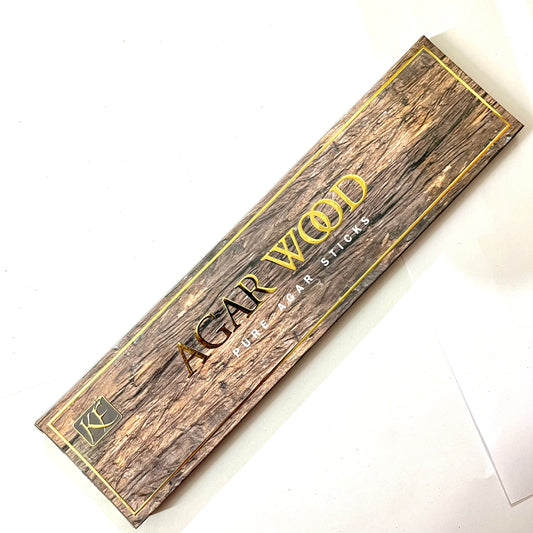 Karnataka Fragrance AGAR WOOD Pure Agar Incense Sticks (10 Sticks)