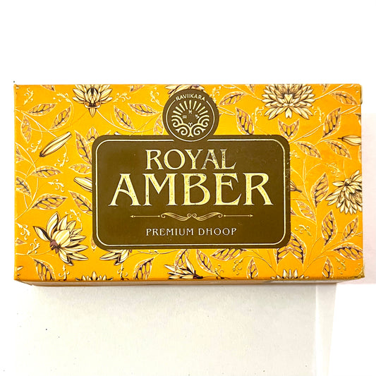 Raviikara Royal AMBER Premium Wet Dhoop (100 gms)