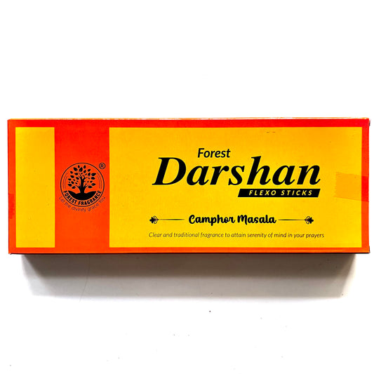 Forest Darshan CAMPHOR MASALA Flexo Incense Sticks (180 gms)