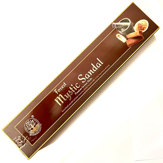Forest MYSTIC SANDAL Premium Incense Sticks (50 gms)