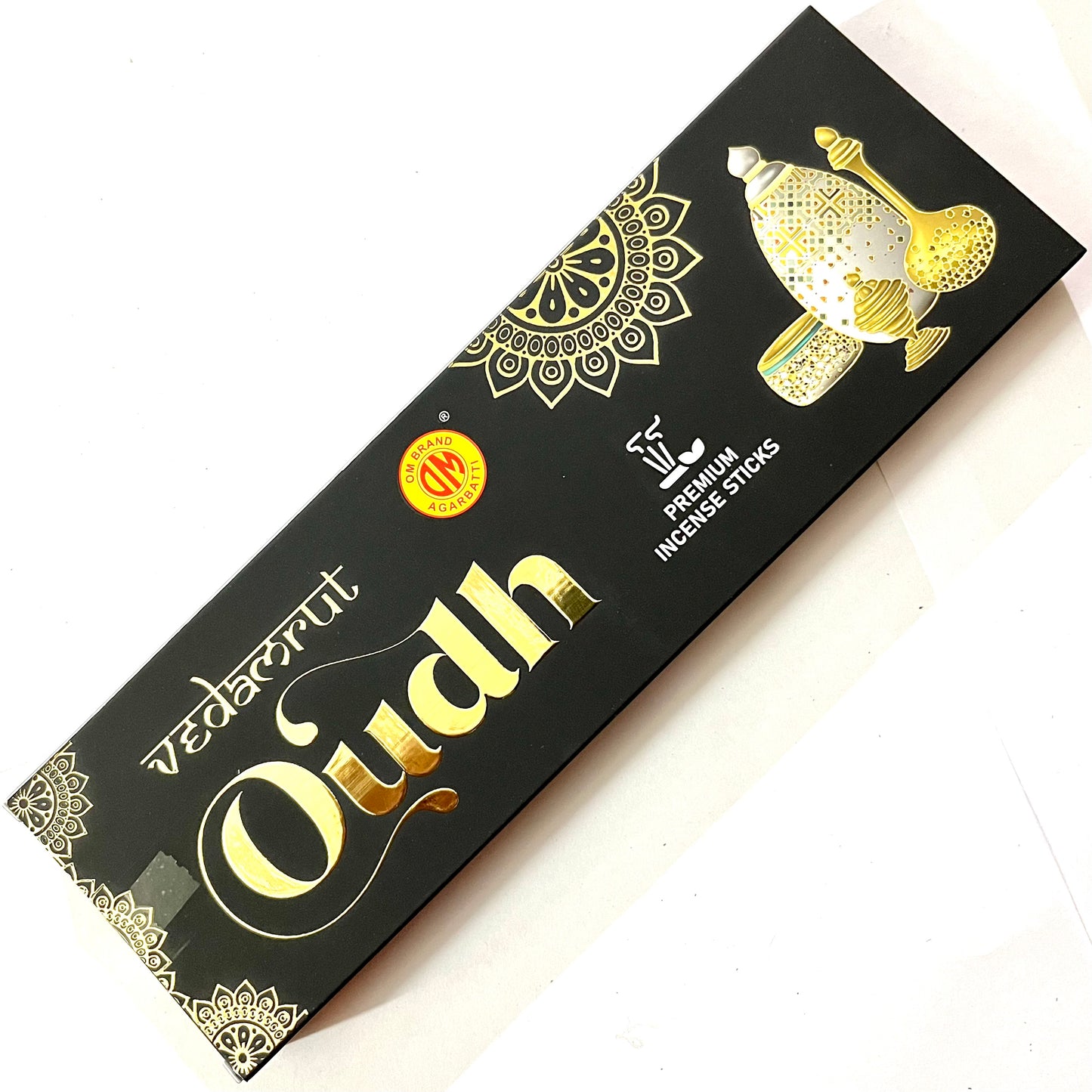 Om Brand Vedamrut OUDH Premium Incense Sticks (50 gms)