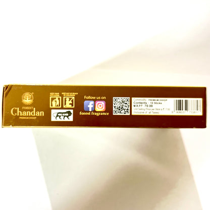 Forest CHANDAN Premium Wet Dhoop (10 sticks)