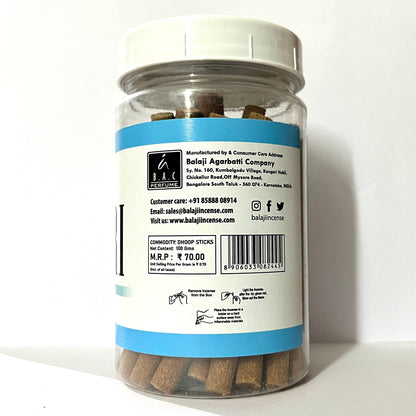 Balaji KASTURI Premium Dhoop Sticks Jar (100 gms)
