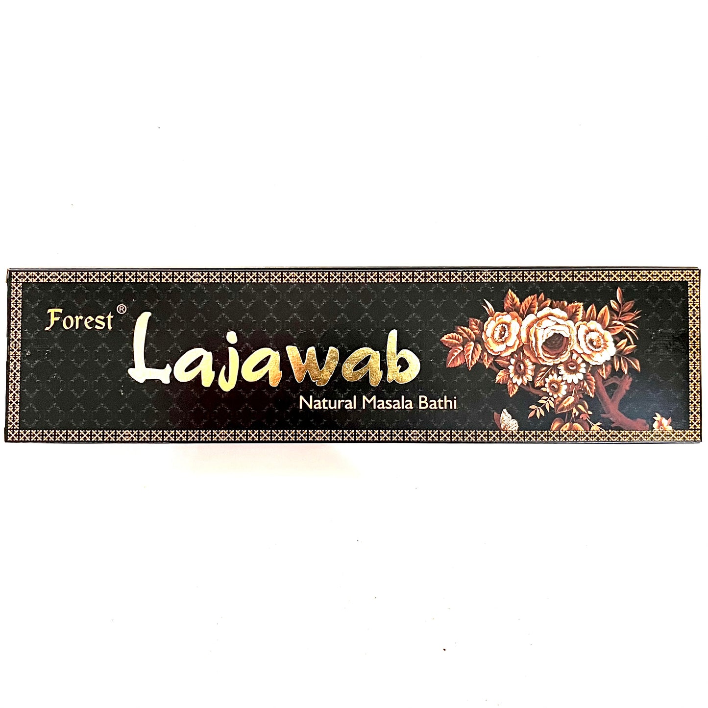 Forest LAJAWAB Natural Masala Bathi Incense Sticks (10 sticks)