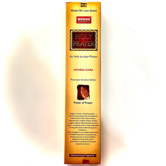 Moksh HOLY PRAYER Premium Incense Sticks (25 gms)