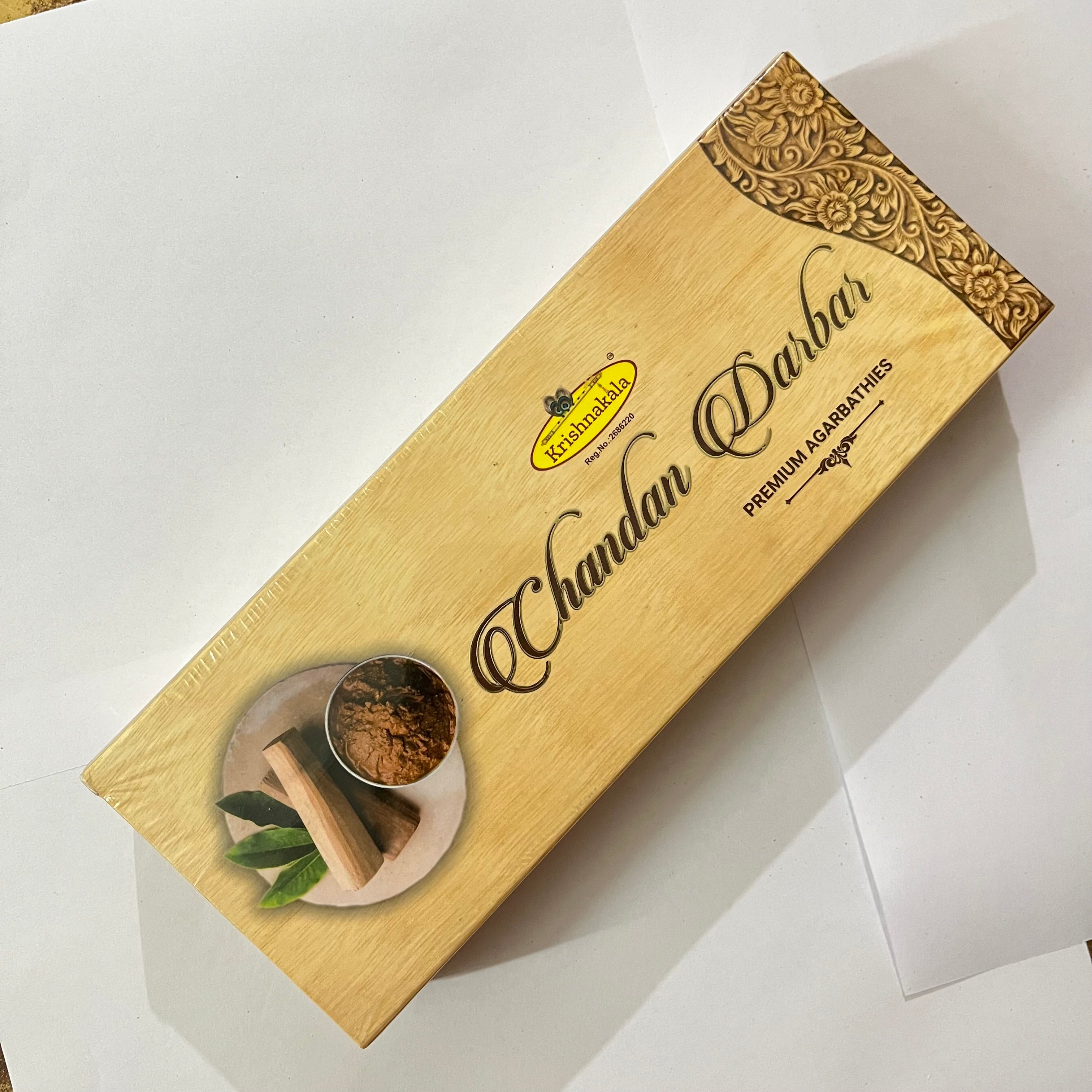 Krishnakala CHANDAN DARBAR Premium Agarbathies (100 sticks)